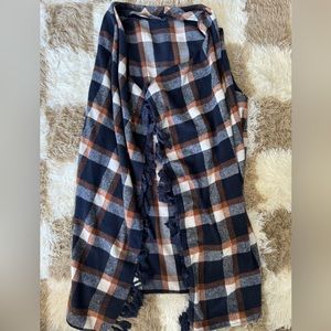 Longline tassel vest